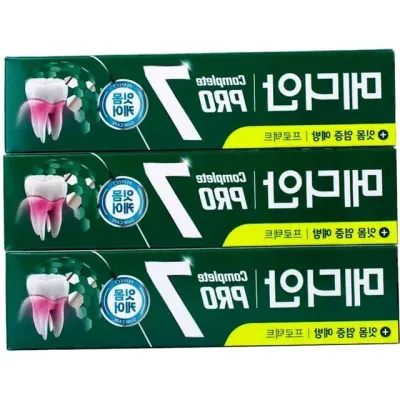 치약 구강관리 구취제거 구강케어 120g 세트 3개입