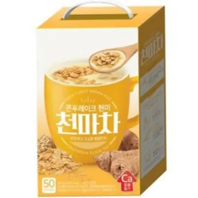 현미 천마 차 천마 차 간식 맛있는 혼합 분말 간편 콘푸레이크 시리얼 든든한 음료 국산 라떼 스틱 건강