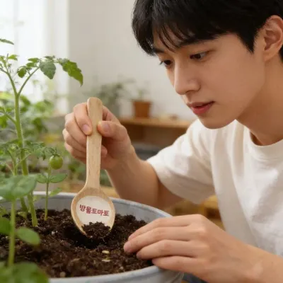 방울토마토 발아 씨드스푼 홈가드닝 식물재배 반려식물 취미 생활 실내 학습 교구