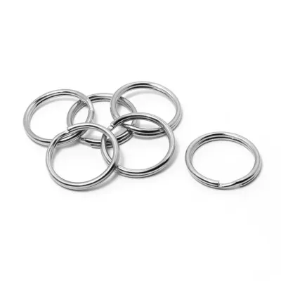 이중 오링 열쇠고리 부자재 키링 20mm 10개입
