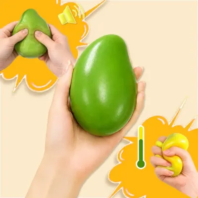 체온 변색 와작 크런치 망고 말랑이 슬랑이 스퀴시