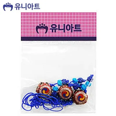 유니아트 매듭 3000 전통 북 파랑 3개입