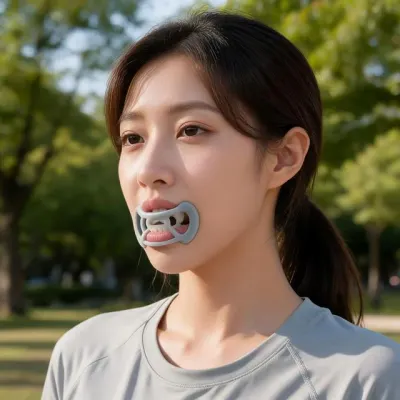 안면근육 리프팅 운동기 스트레칭 페이스 트레이너 볼 마사지 기구 표정 관리 도구