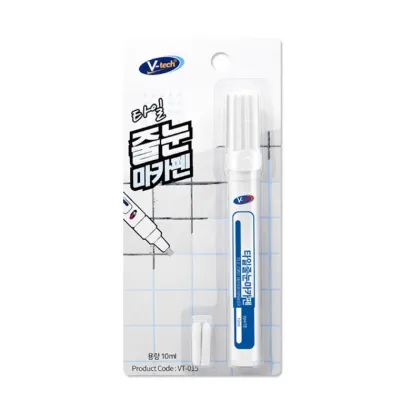 브이텍 타일줄눈마카펜 VT-015 보수 셀프시공 코팅 실리콘 욕실 주방
