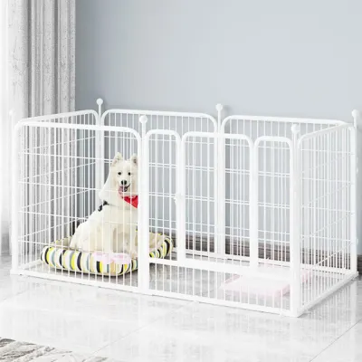 반려견 철제 펜스 (70cmx80cm) (화이트)
