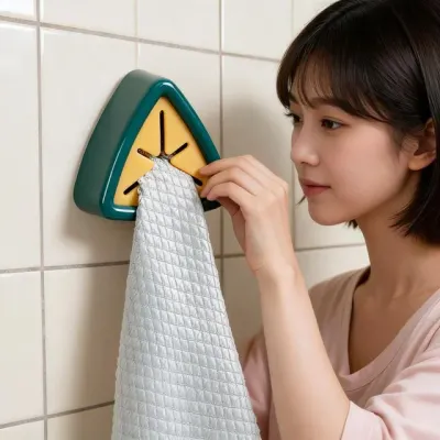 행주 수건걸이 타올 행거 부착식 주방 욕실 집들이 선물용 자취 인테리어 감성 수납