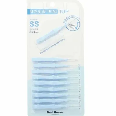 치간칫솔 I형 SS 10P 치간칫솔 치아관리 구강관리