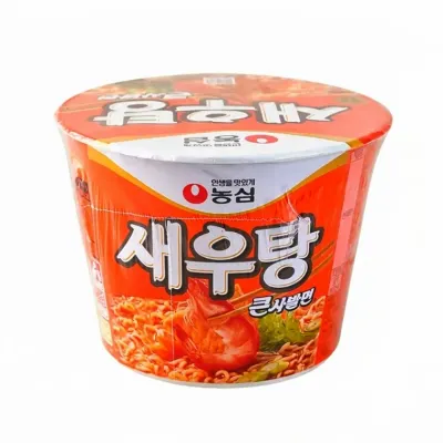 농심 새우탕 큰사발 컵라면