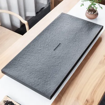오금석 사각 차판C-1 (80cm×40cm）