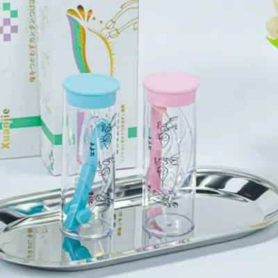 렌즈 끼는 빼는 도구 집게 흡착봉 뽁뽁이 하드 소프트 드림 콘택트 랜즈 도구 끼우는 넣는 착용 석션 기구