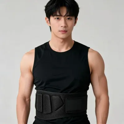 복압 벨트 트레이닝 메쉬 헬스 용품 허리 지지대 웨이트 운동 기구 보조