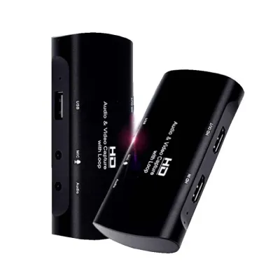 4K 2K USB 2.0 HDMI 캡쳐보드 동영상 파일 녹화 PC 게임기 DVD플레이어