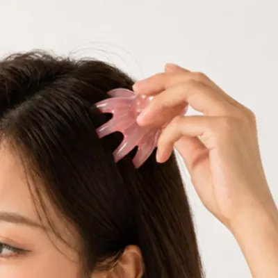 두피 마사지 문어 괄사 경락 지압 얼굴 마사지기