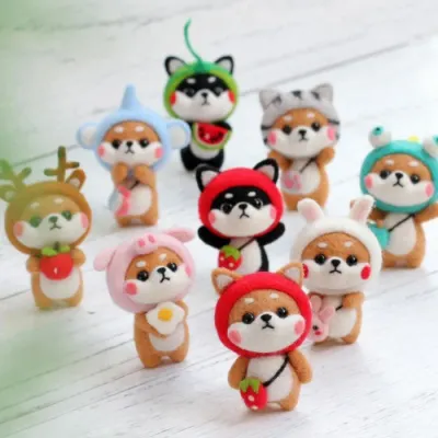 양모펠트 니들펠트 DIY 세트 펠트 공예 만들기 키트