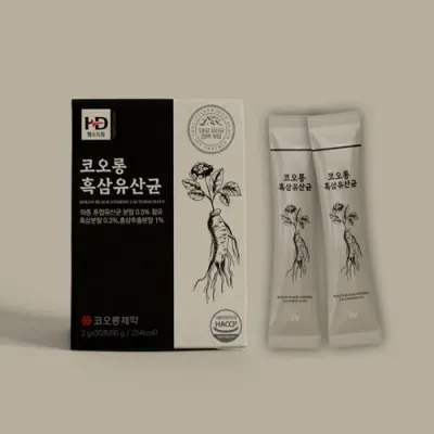 코오롱제약 코오롱 흑삼유산균 2g x 30포