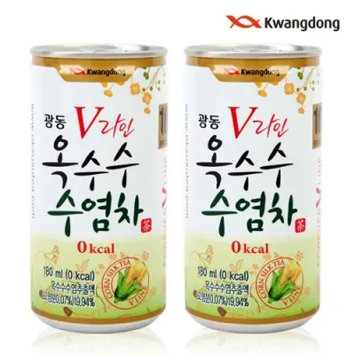 광동 V라인 옥수수수염차 180ml x 30캔 1박스