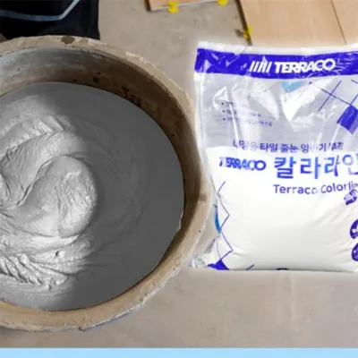 칼라라인 백색 2kg 화장실타일줄눈