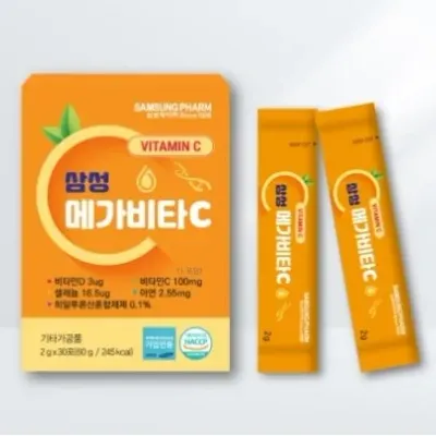 삼성제약 삼성 메가비타C 2g x 30포