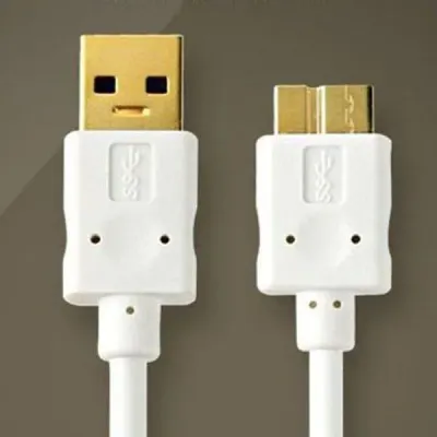 USB 3.0 케이블 마이크로B 변환 데이터 케이블 300mm