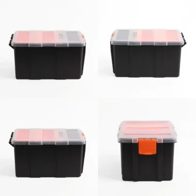 칸막이 정리함 수납 다용도 정리함 케이스 보관함 2단 6칸 멀티정리함 소품함
