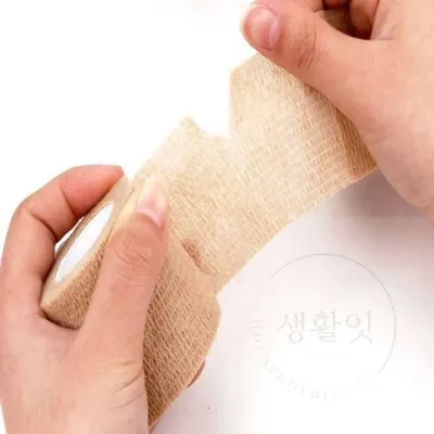 자가점착 밴드 5cm 스포츠테이핑 언더랩테이프 마라톤테이핑 근육테이핑 관절테이프
