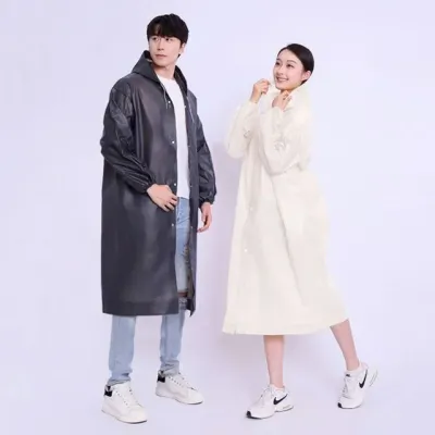반투명 EVA 컬러 우의