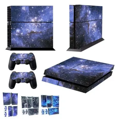 PS4 스티커 먼지 방지 액세서리 보호 필름 장식 비닐 컨트롤러 ps4 스킨 커버 프로
