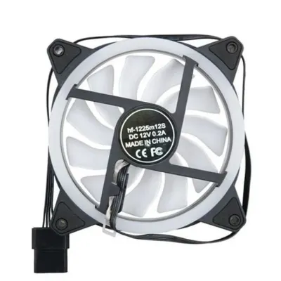 레인보우 rgb 쿨러 120mm 시스템 쿨러 데스크탑 케이스 가정용 냉각 조명 순환 보조 튜닝 공기 4핀