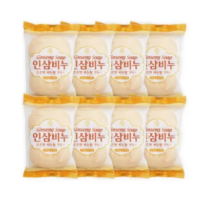 감동 인삼비누(100g 2개입)-8개 세수비누 미용비누 화장비누 목욕비누