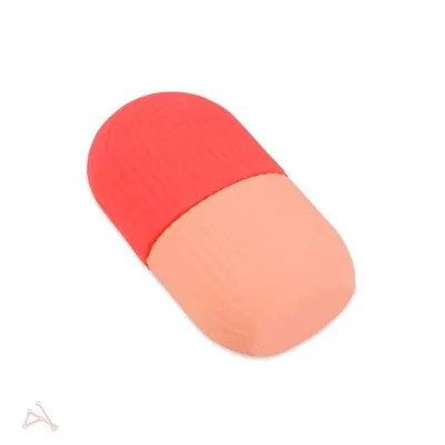 아이스 롤러 실리콘 마사지 얼굴 바디 마사지기 핑크