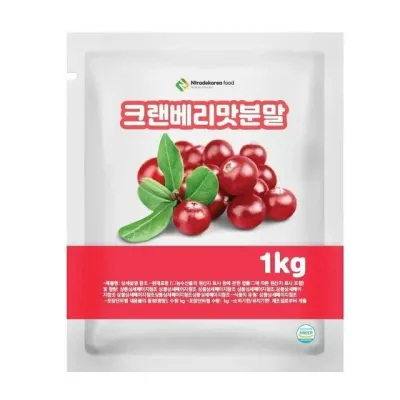 크랜베리맛분말 1kg