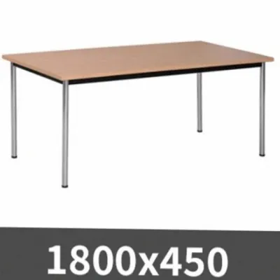 라운드모서리테이블 18000x450 사무용데스크 테이블상판 원룸테이블