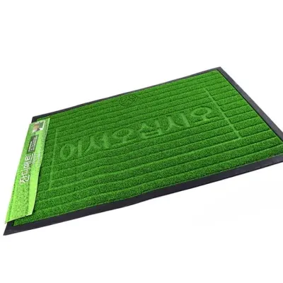 현관 잔디매트 패드 논슬립 입구 대형 청결 신발 80x120cm 아파트현관매트 출입구발매트 현관발매트