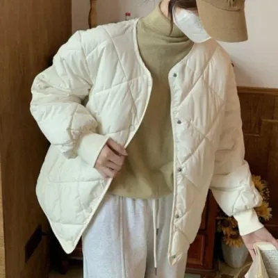 경량패딩 여성 겨울 점퍼 아우터 루즈핏 이너 자켓