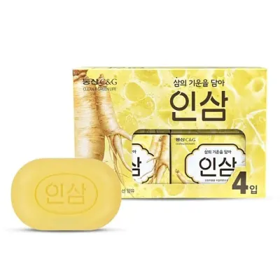 천연 성분 얼굴 세정 비누 90g 4개