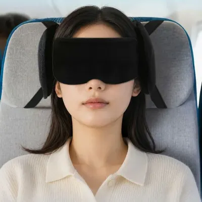 수면안대 빛차단 쿠션 여행용 숙면 눈가리개