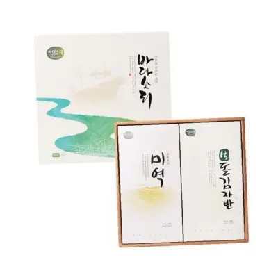 미역 미역60g 8호 선물세트 해조류 효율 돌김자반30g 명절