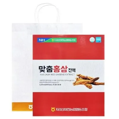 홍삼 x 70ml 홍삼액 30포 맞춤홍삼진액 마천농협