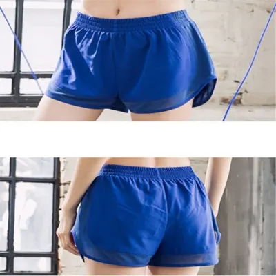 여성 스포츠 2겹 반바지 운동복반바지 여자스포츠반바지 여자트레이닝반바지