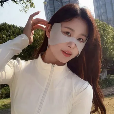 귀걸이 조절가능 스트랩 나비 페이스 마스크 스포츠 얼굴 햇빛가리개