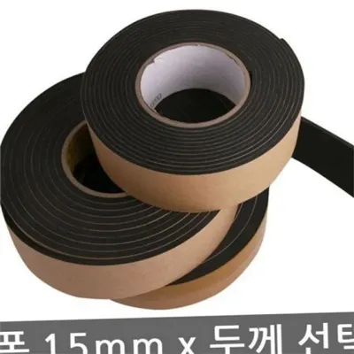 eva 단면 스폰지 테이프 eva 스폰지 테이프 부품용 기계용 접착식 접착 산업용 문풍지 가스켓 차량용