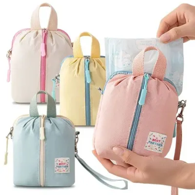 중학생생리대파우치 생리대 파우치 화장품 중학생 초등학생 휴대용 가방