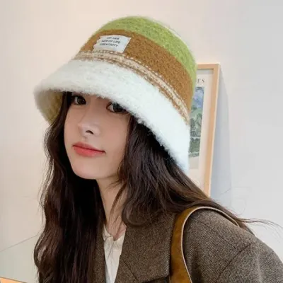 버킷햇 벙거지모자 뽀글이 니트 방한 모자