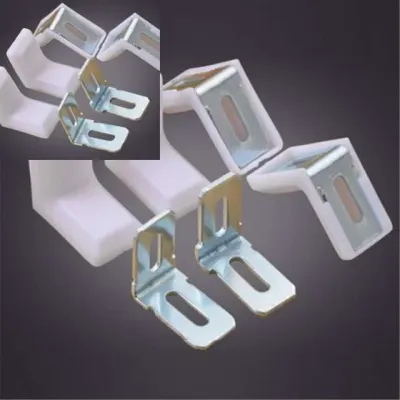 꺽쇠 28x28 백색커버 목공철물 구조용철물 연결철물 목재용철물