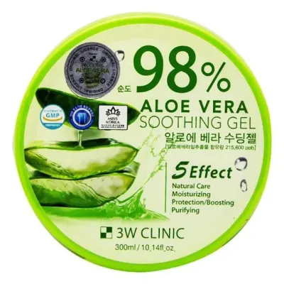 3W클리닉 알로에 베라 98프로 수딩젤 300ml 피부진정