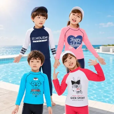 래쉬가드 아동수영복 주니어수영복 수영복상의