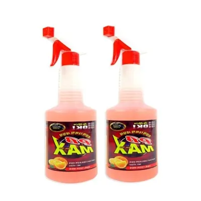 다목적세정제 주방용 분무기형 650ml 주황색 2개