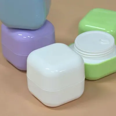 50g 파스텔톤 컬러 크림 용기