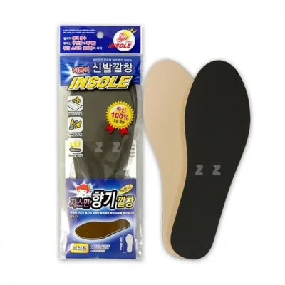 신발깔창 운동화 신발 쿠션 자스민향기 깔창 남성용