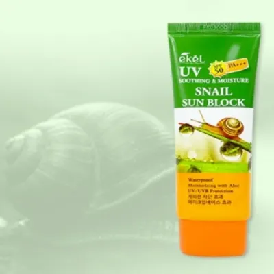 스네일 선블록 70ml 3개 워터푸르프선크림 중학생썬크림 남성선크림
